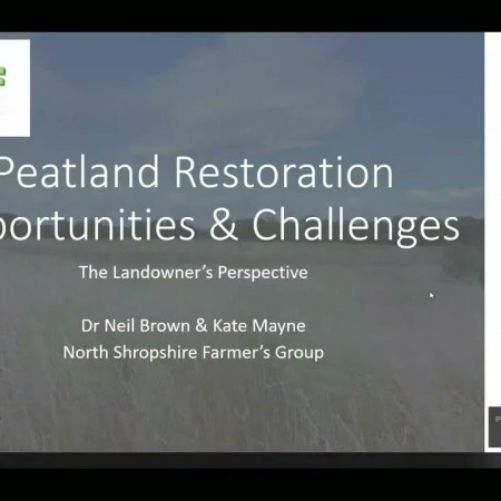 Peatland restoration opportunities and challenges from the landowners perspective: Kate Mayne