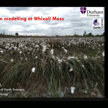 Carbon modelling at Whixall Moss, Shropshire: Prof. Fred Worrall | Shropshire Wildlife Trust