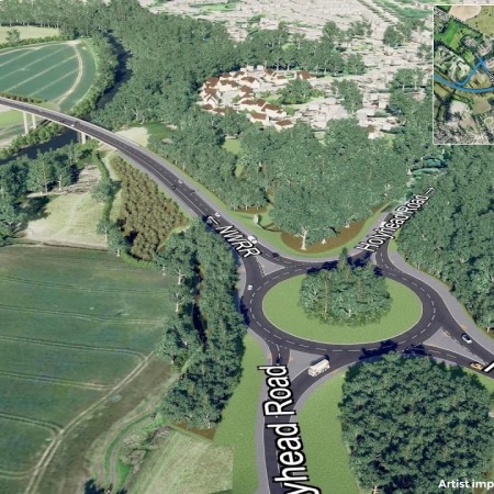 Shropshire Council - Shrewsbury North West Relief Road Flythrough 2020
