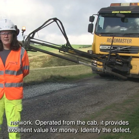 Shropshire Council - Roadmaster pothole repair